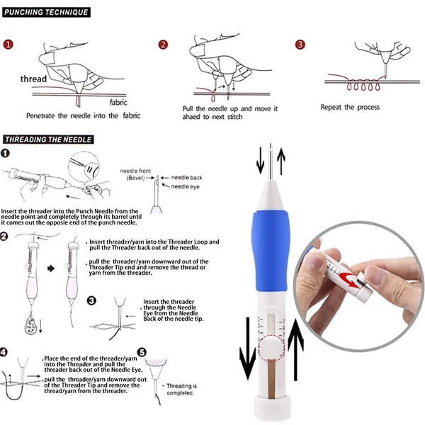 DIY Magic Embroidery Pen | Learning activity for Girls