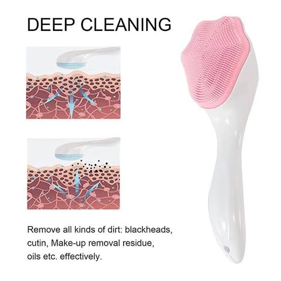 Silicone Facial Cleansing Brush (Imported)