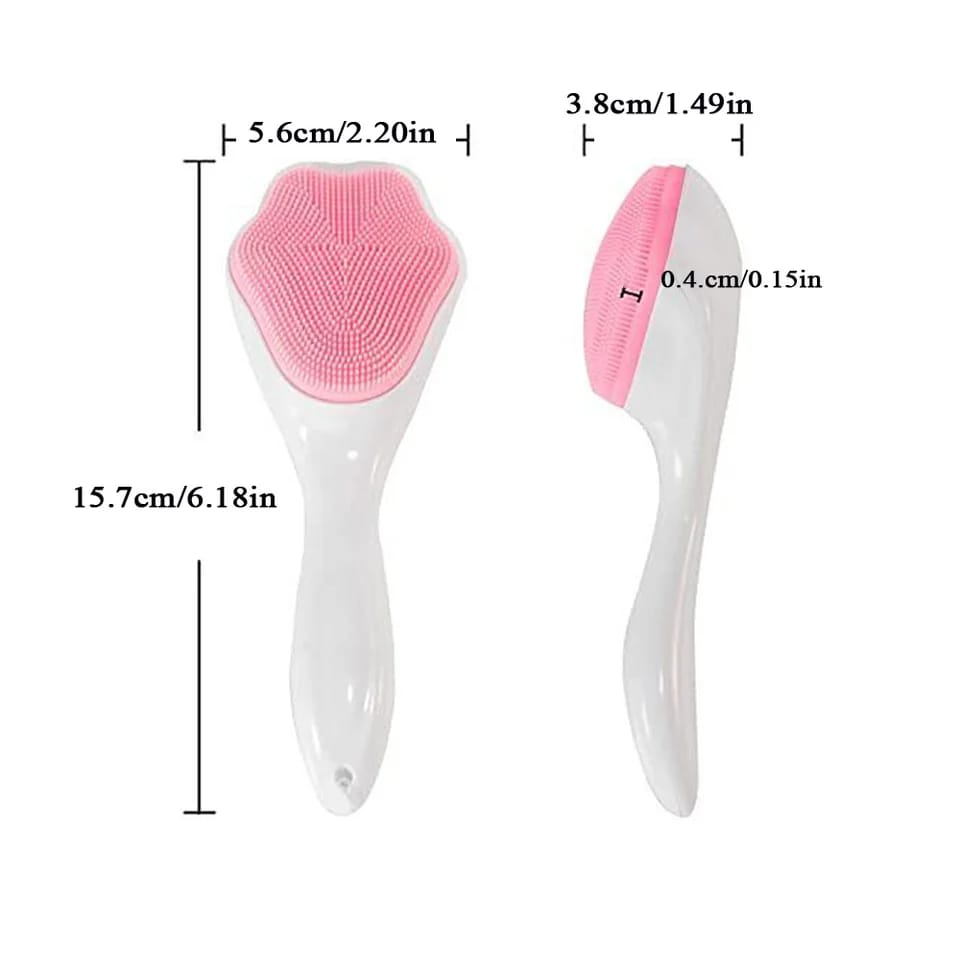 Silicone Facial Cleansing Brush (Imported)