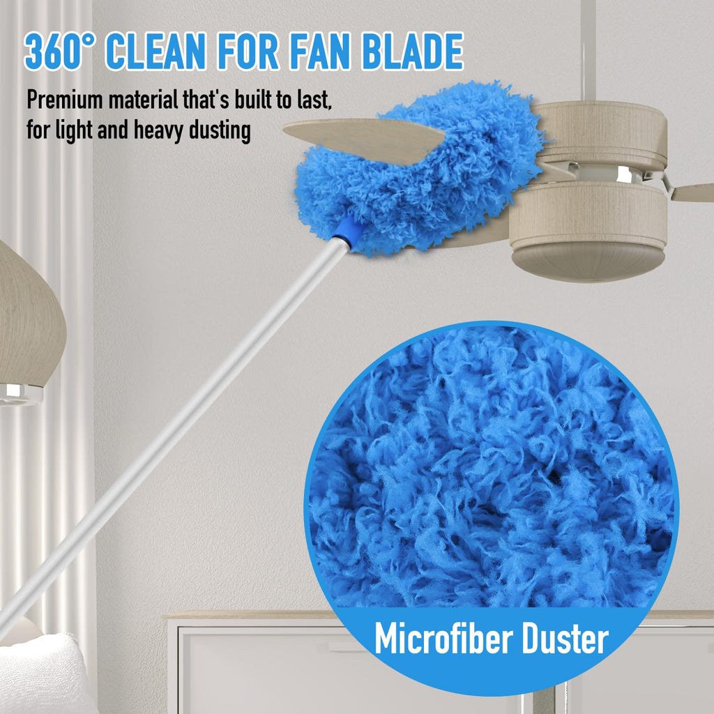 Extendable Microfiber Fan Duster