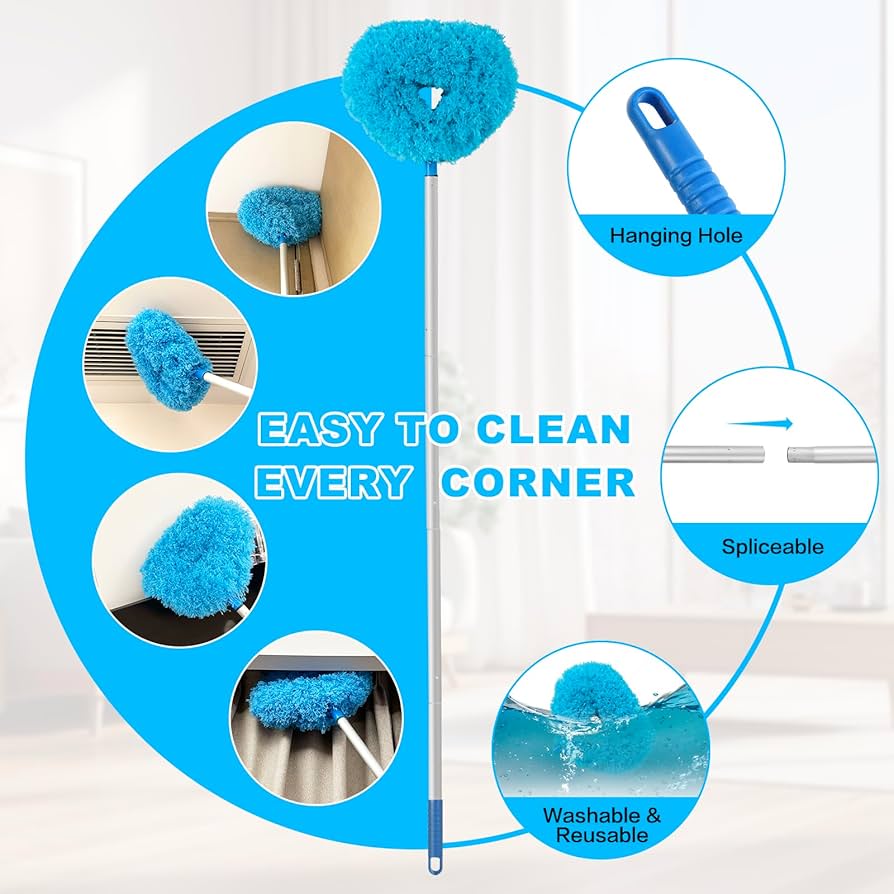Extendable Microfiber Fan Duster