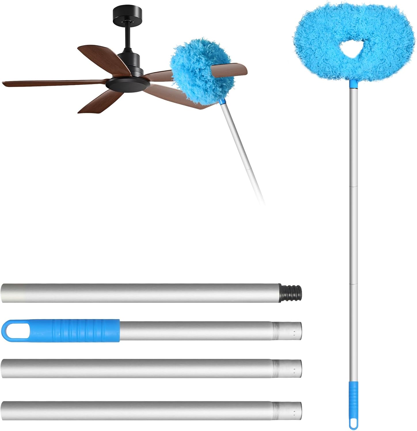 Extendable Microfiber Fan Duster