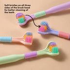 3 Sided Modern Toothbrush