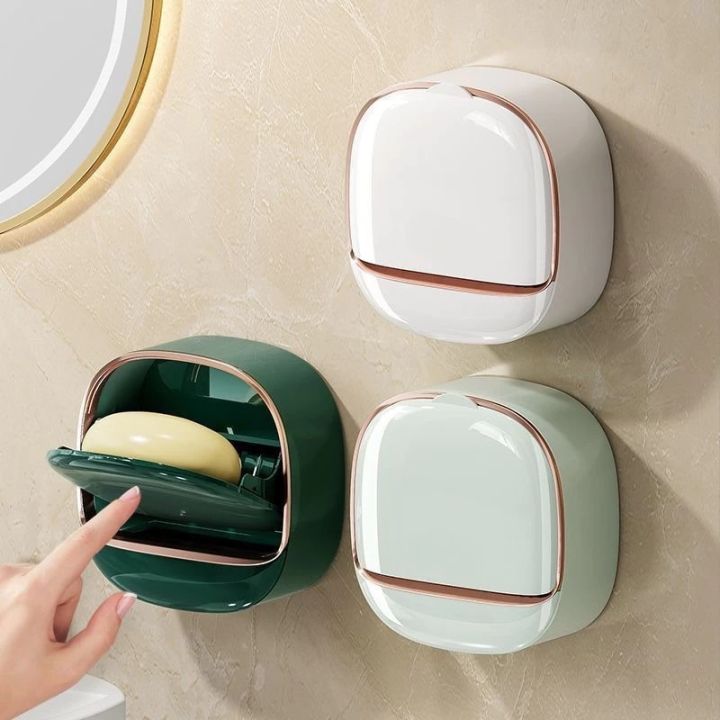 Flip-Up Wall Mounted Soap Holder