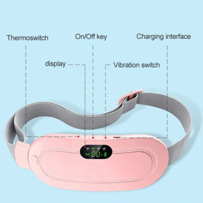 LunaRelief 2-in-1 Heat & Massage Belt